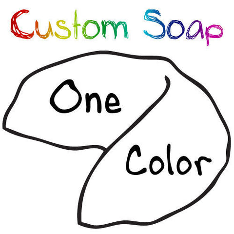 Personalized Solid Color Fortune Cookie Soaps (30 to 500) - Fortune Cookie Soap