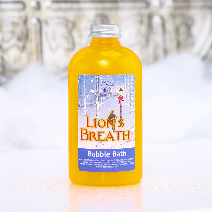 LION'S BREATH Liquid Bubble Bath - Fortune Cookie Soap - 1