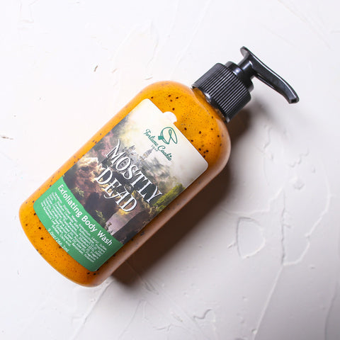 MOSTLY DEAD Exfoliating Body Wash - Fortune Cookie Soap