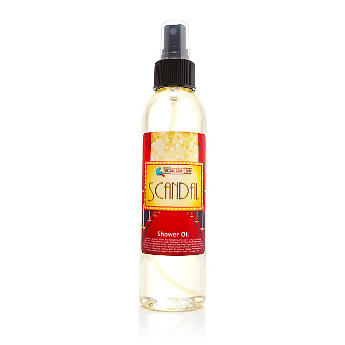 SCANDAL Shower Oil - Fortune Cookie Soap