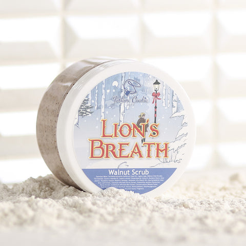 LION'S BREATH Walnut Scrub - Fortune Cookie Soap - 1