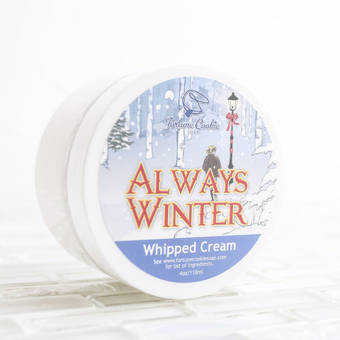 ALWAYS WINTER Whipped Cream - Fortune Cookie Soap - 1