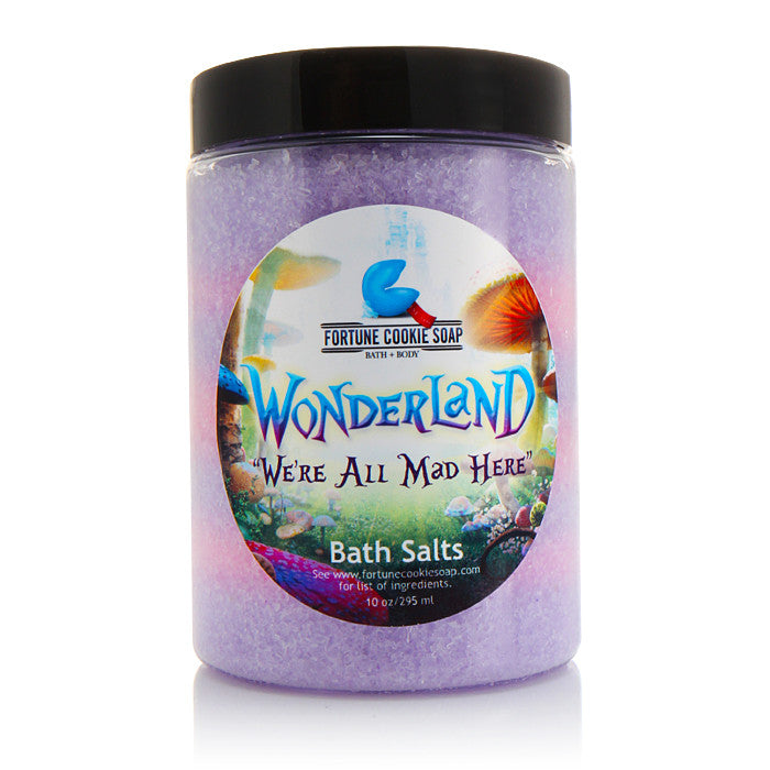 We're All Mad Here Bath Salts - Fortune Cookie Soap