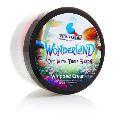 Off With Their Heads! Whipped Cream - Fortune Cookie Soap