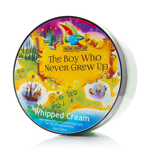 THE BOY WHO NEVER GREW UP Whipped Cream - Fortune Cookie Soap