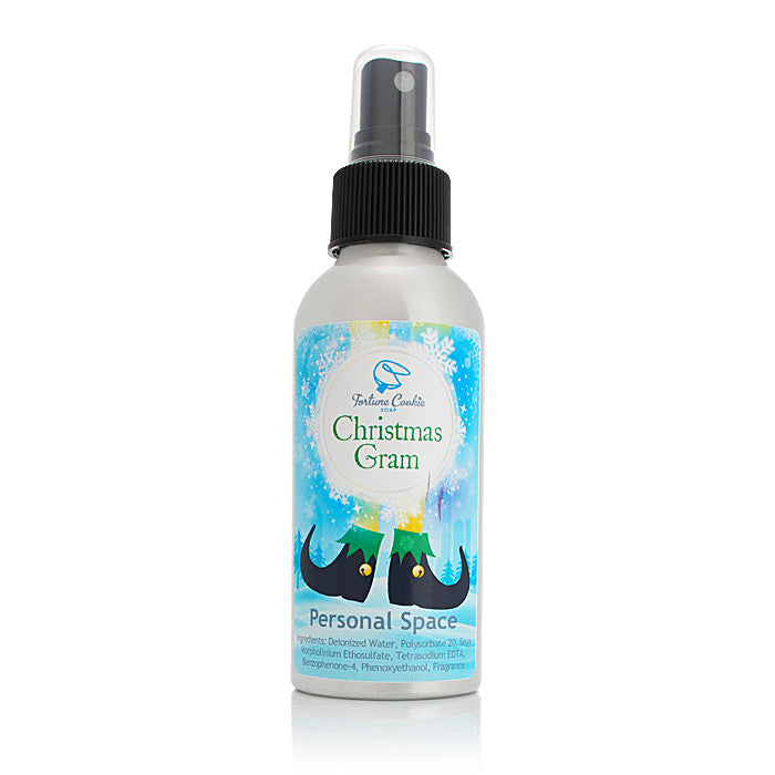 CHRISTMAS GRAM Personal Space Air Freshener - Fortune Cookie Soap
