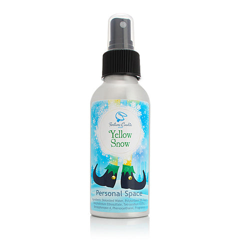 YELLOW SNOW Personal Space Air Freshener - Fortune Cookie Soap