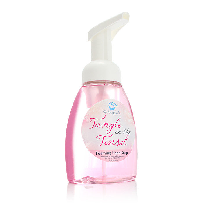 TANGLE IN THE TINSEL Foaming Hand Soap - Fortune Cookie Soap