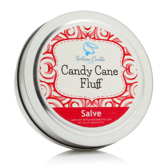 CANDY CANE FLUFF Salve - Fortune Cookie Soap
