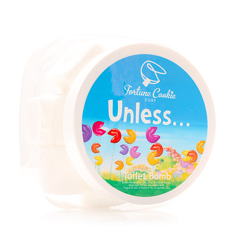 UNLESS... Toilet Bomb - Fortune Cookie Soap - 1
