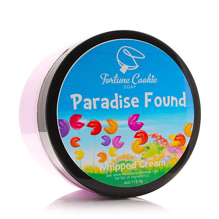 PARADISE FOUND Whipped Cream - Fortune Cookie Soap