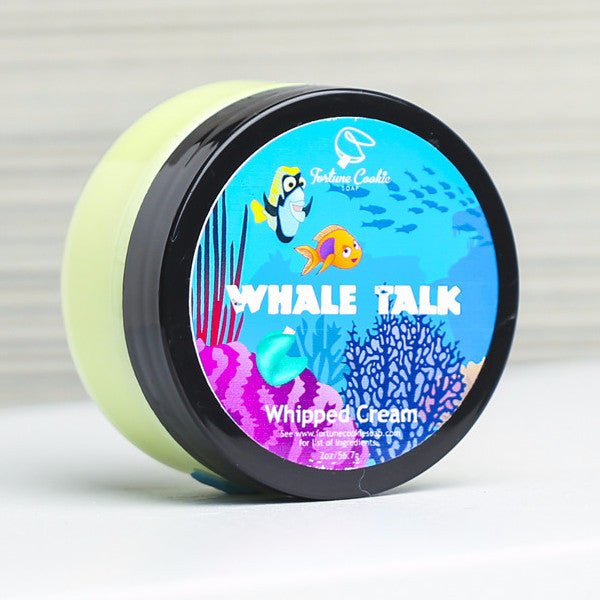 WHALE TALK Whipped Cream - Fortune Cookie Soap - 1