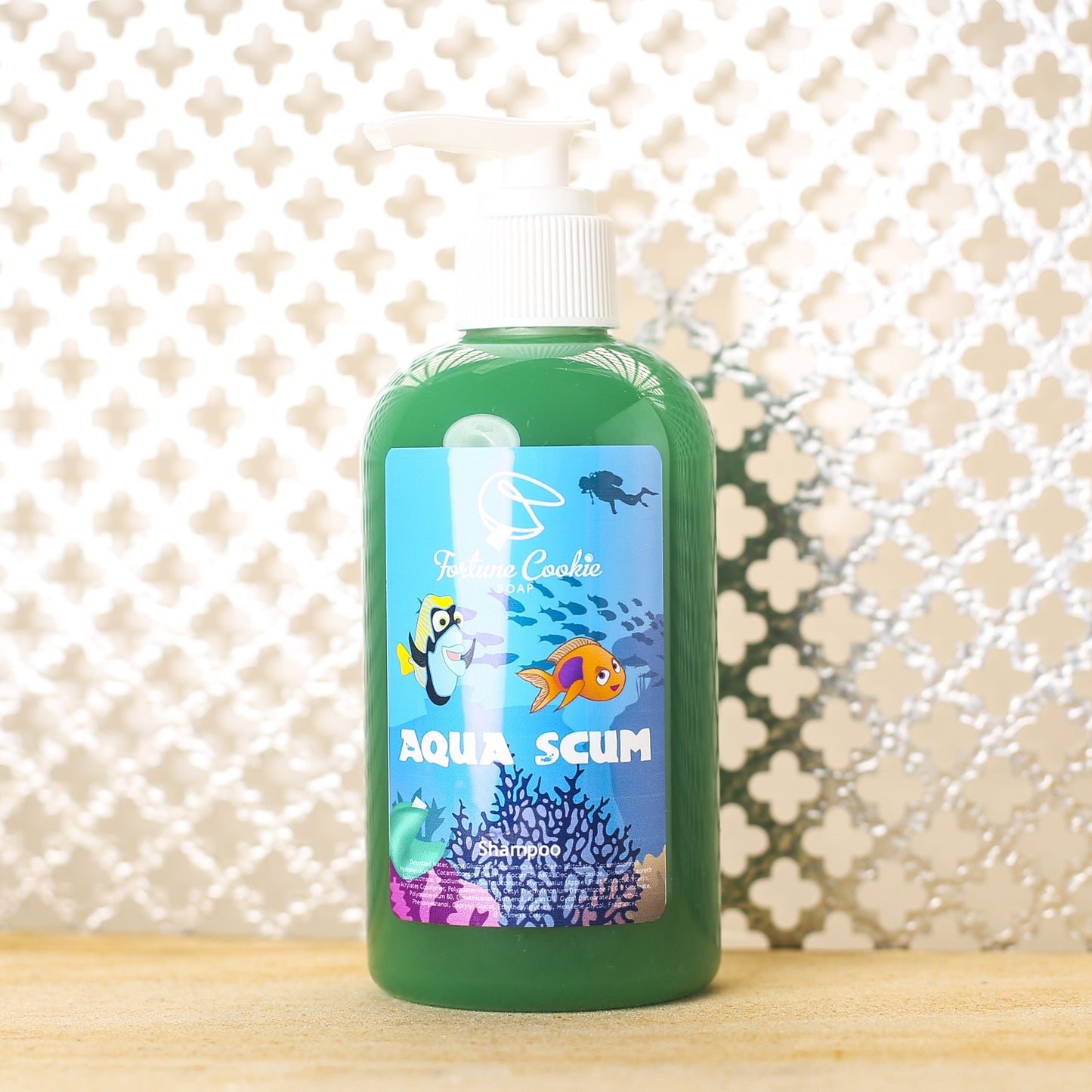 AQUA SCUM Liquid Shampoo - Fortune Cookie Soap - 1
