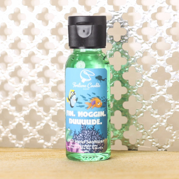 FIN. NOGGIN. DUUUDE. OCD Hand Sanitizer - Fortune Cookie Soap - 1