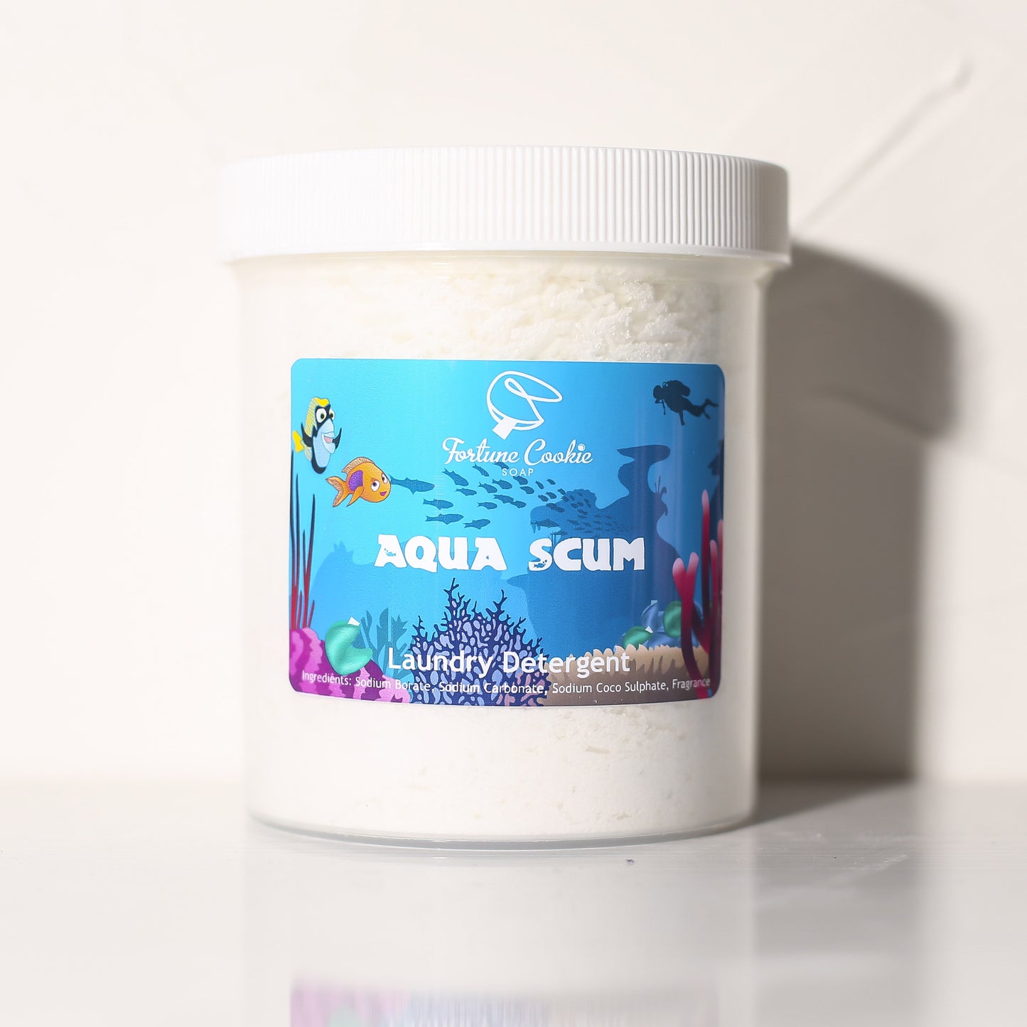 AQUA SCUM Laundry Detergent - Fortune Cookie Soap - 1
