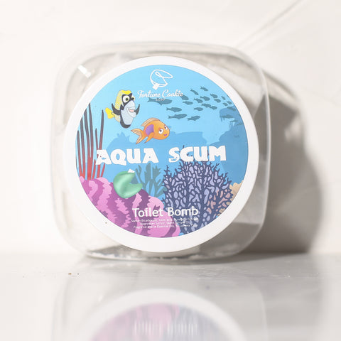 AQUA SCUM Toilet Bomb - Fortune Cookie Soap - 1