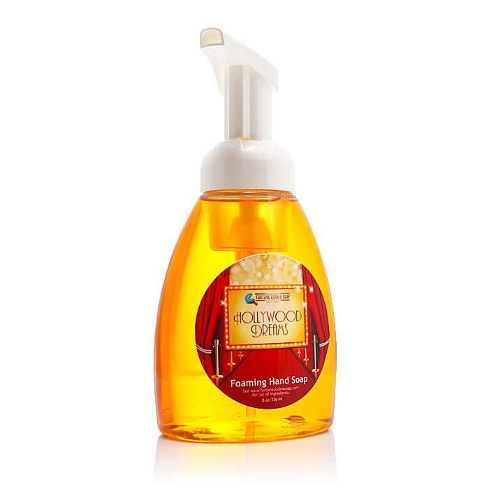 HOLLYWOOD DREAMS Foaming Hand Soap - Fortune Cookie Soap