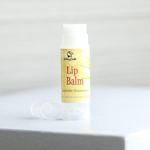 LAVENDER CHAMOMILE Lip Balm - Fortune Cookie Soap
