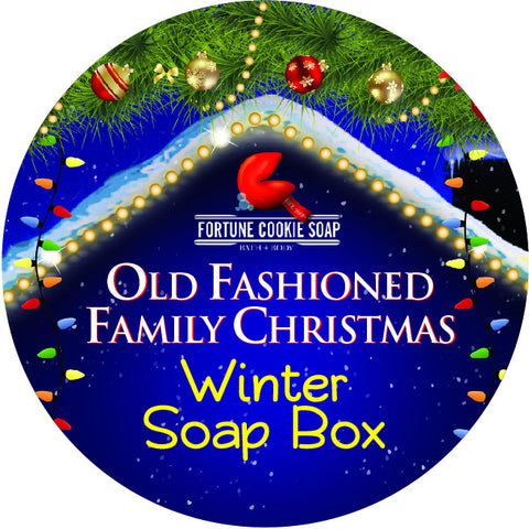 Old Fashioned Family Christmas Soap Boxes! - Fortune Cookie Soap