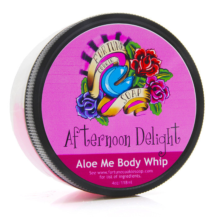 Afternoon Delight Aloe Me Body Whip - Fortune Cookie Soap