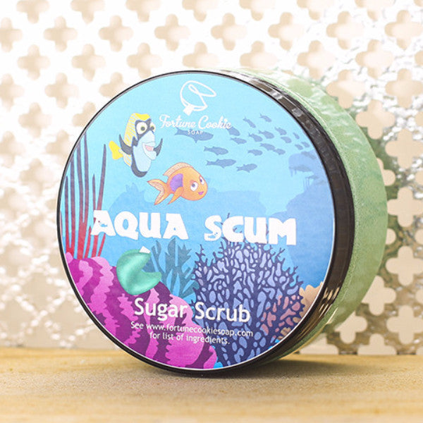AQUA SCUM Sugar Scrub - Fortune Cookie Soap - 1