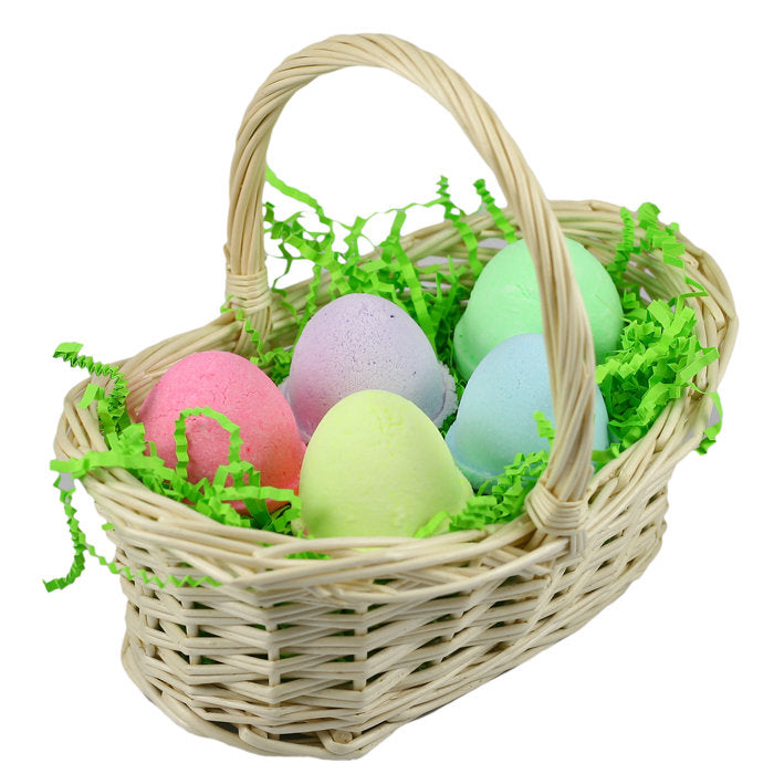 Easter Egg Bath Bomb Gift Basket - Fortune Cookie Soap - 1