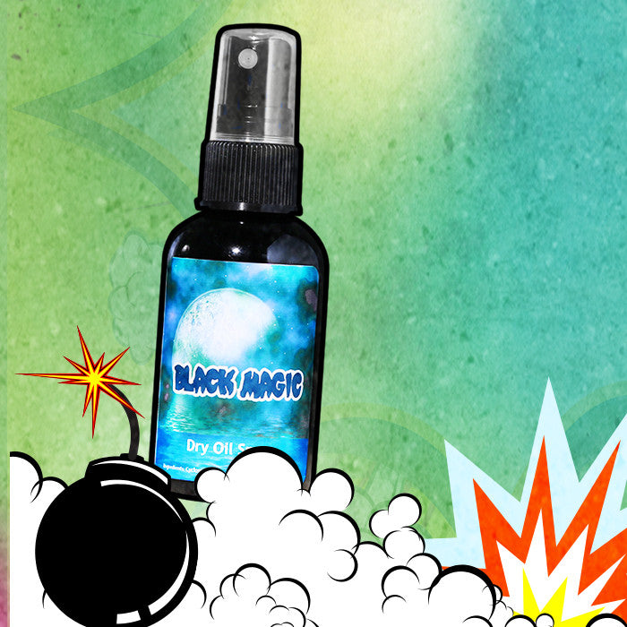 BLACK MAGIC Dry Oil Spray - Fortune Cookie Soap