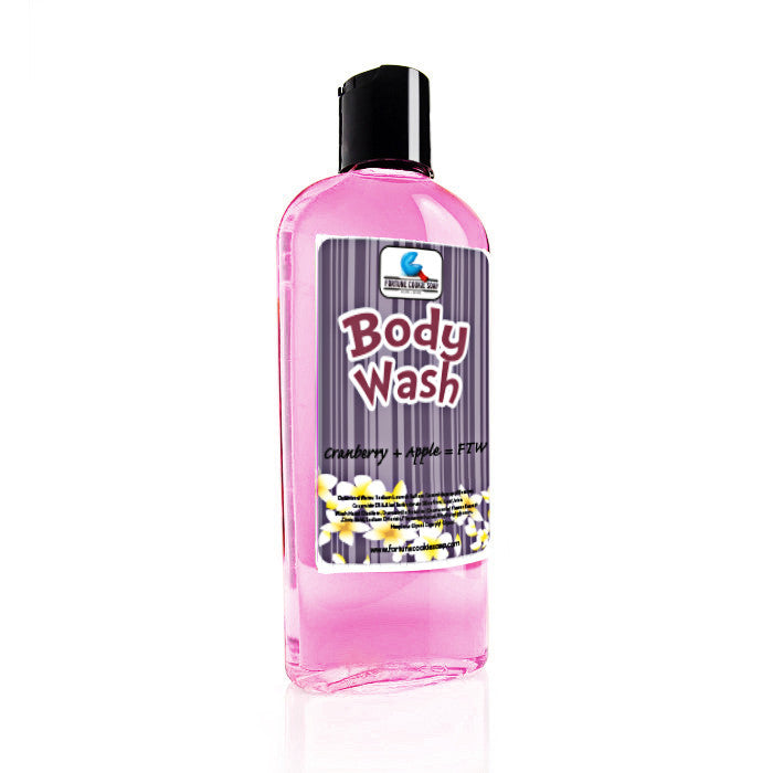 Cranberry + Apple = FTW Body Wash - Fortune Cookie Soap