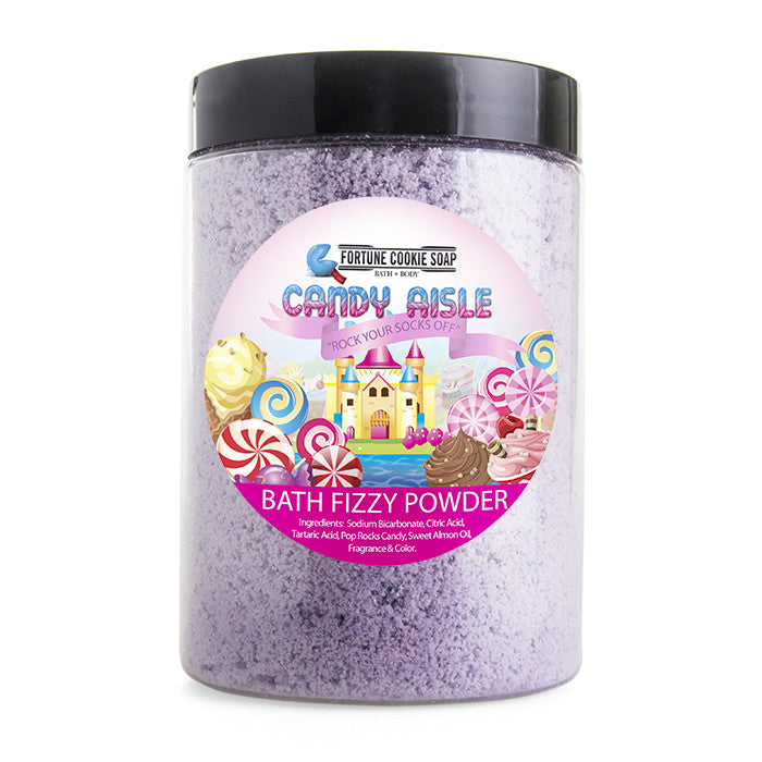 Rock Your Socks Off Bath Bomb Fizzing Powder - Fortune Cookie Soap
