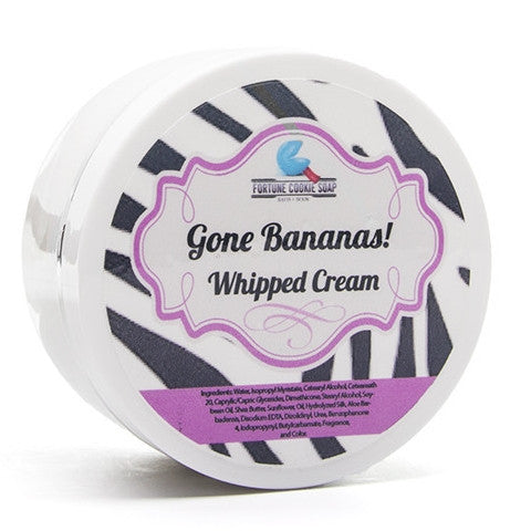 Gone Bananas! Whipped Cream - Fortune Cookie Soap
