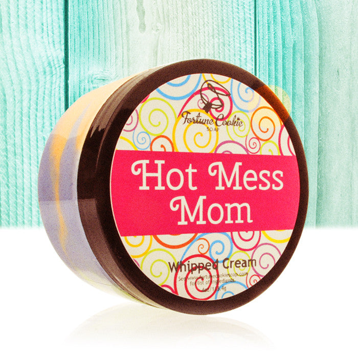 HOT MESS MOM Whipped Cream - Fortune Cookie Soap