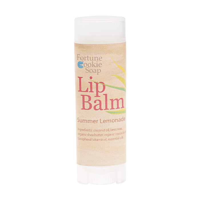 Sparkling Lemonade Lip Balm .15 oz - Fortune Cookie Soap