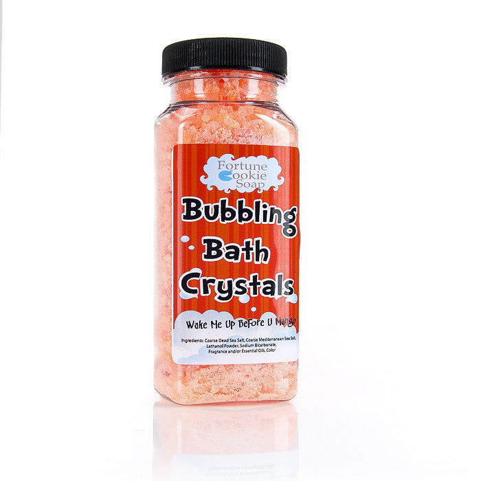 Wake Me Up Before You Mango Bubbling Bath Crystals11 oz. - Fortune Cookie Soap