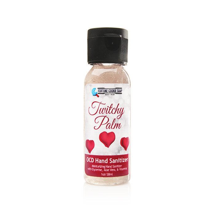 Twitchy Palm OCD Hand Sanitizer - Fortune Cookie Soap