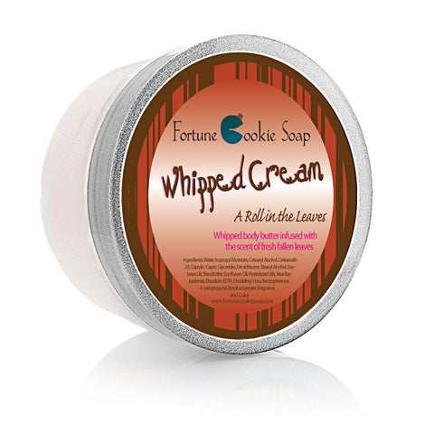 A Roll in the Leaves Body Butter 5oz. - Fortune Cookie Soap
