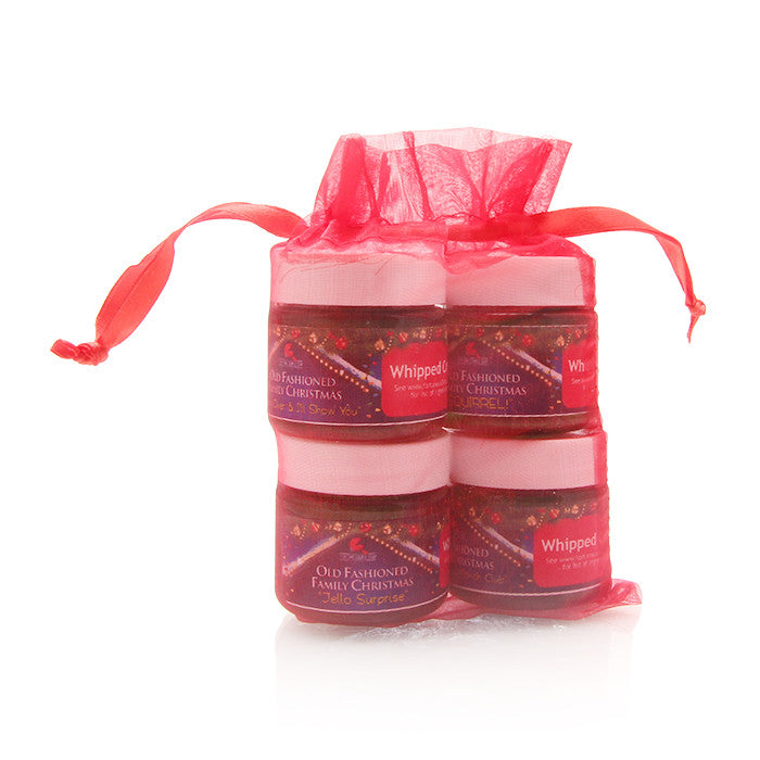 Christmas Whipped Cream Sampler Gift Set - Fortune Cookie Soap