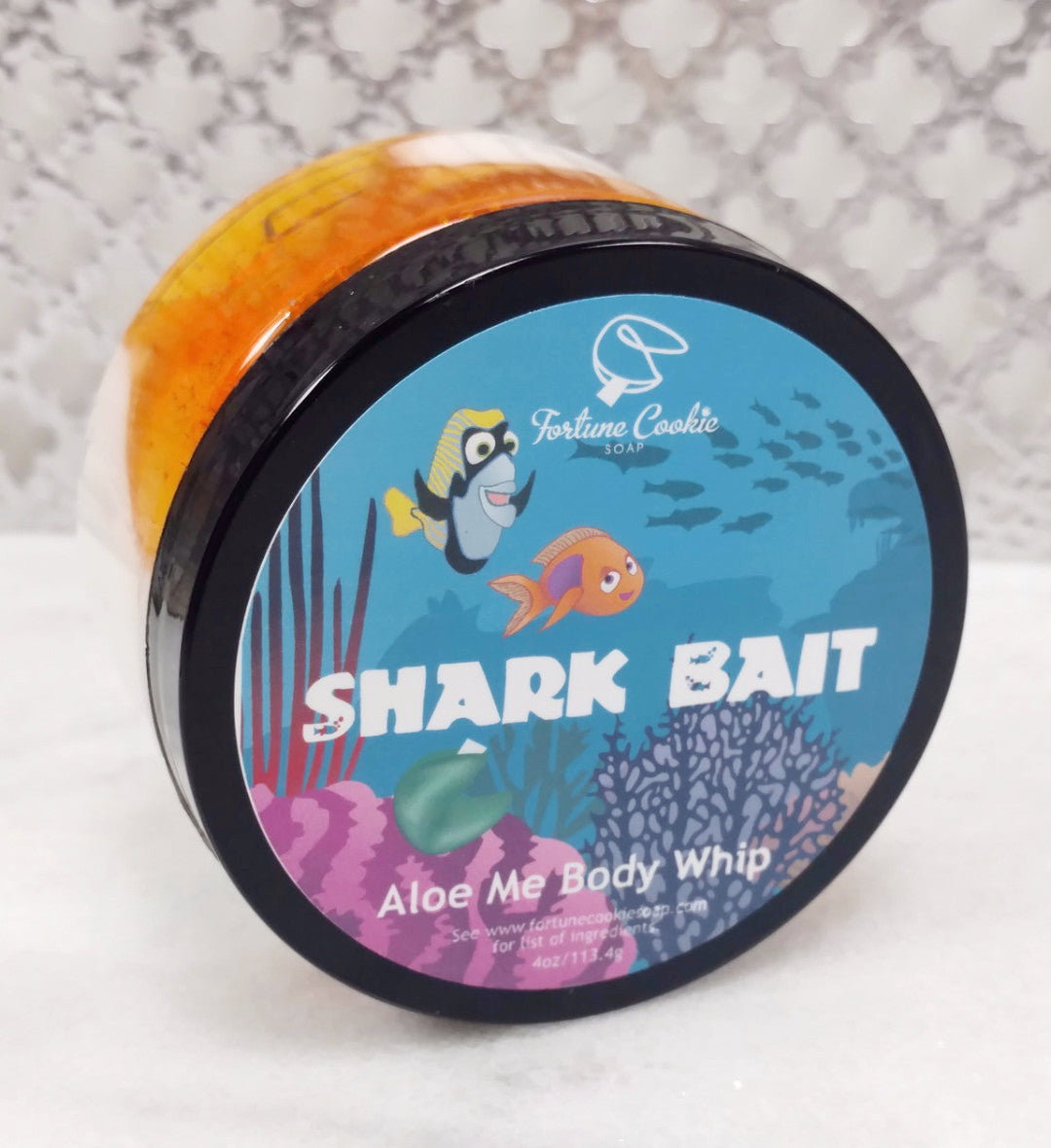 SHARK BAIT Aloe Me Body Whip - Fortune Cookie Soap - 1