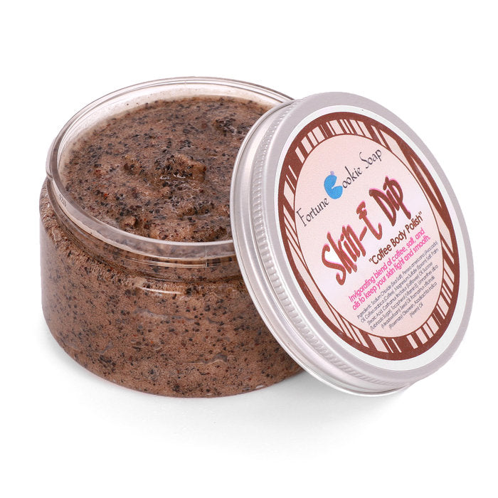 Skin - E- Dip Coffee Scrub (6 oz) - Fortune Cookie Soap - 1