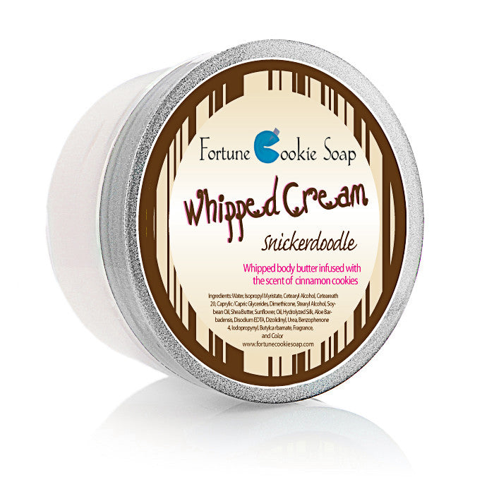 Snickerdoodle Body Butter 5oz. - Fortune Cookie Soap
