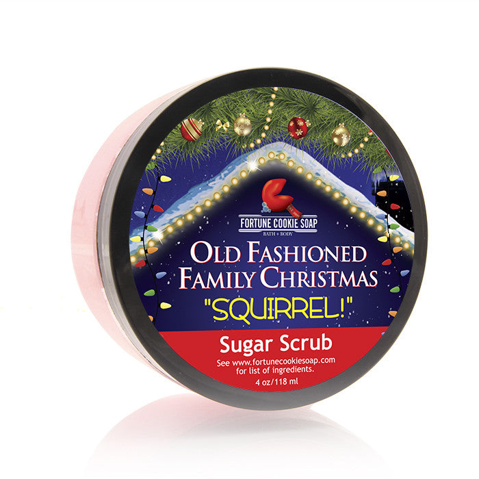 SQUIRREL! Sugar Scrub - Fortune Cookie Soap