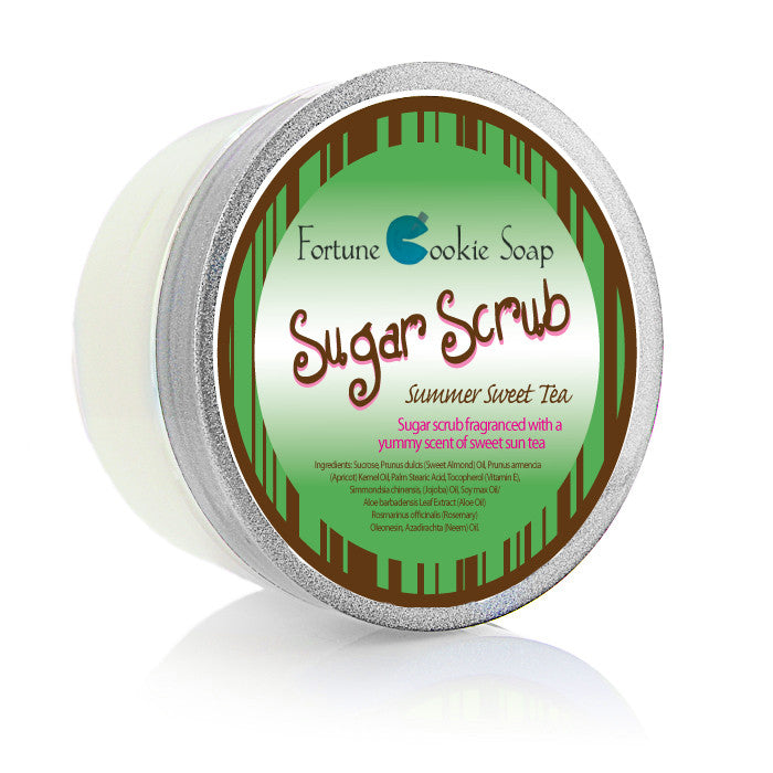 Summer Sweet Tea Sugar Scrub - Fortune Cookie Soap