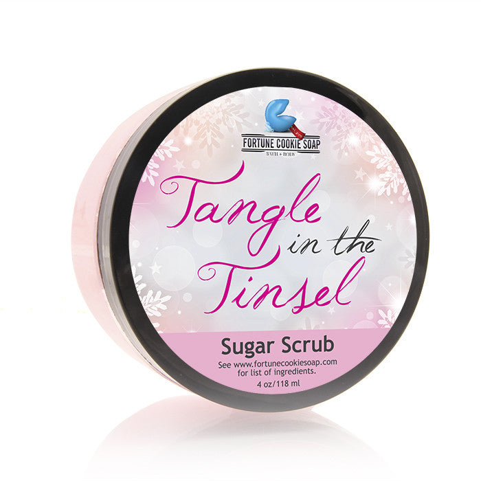TANGLE IN THE TINSEL Sugar Scrub - Fortune Cookie Soap