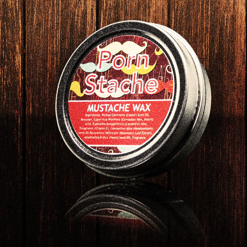 PORN STACHE Mustache Wax - Fortune Cookie Soap