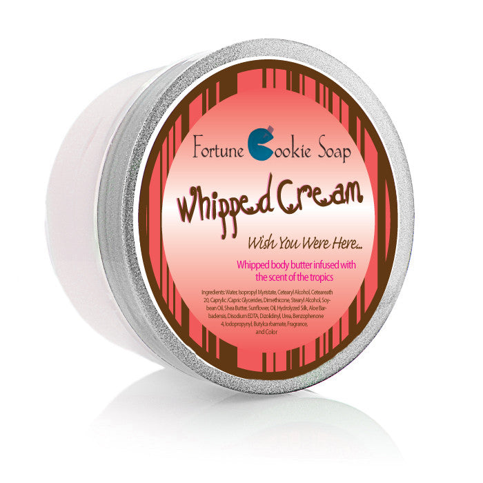 Wish You Were Here... Body Butter 5.5oz. - Fortune Cookie Soap