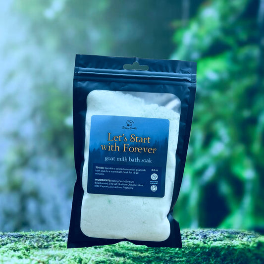 LET'S START WITH FOREVER Goat Milk Bath Soak