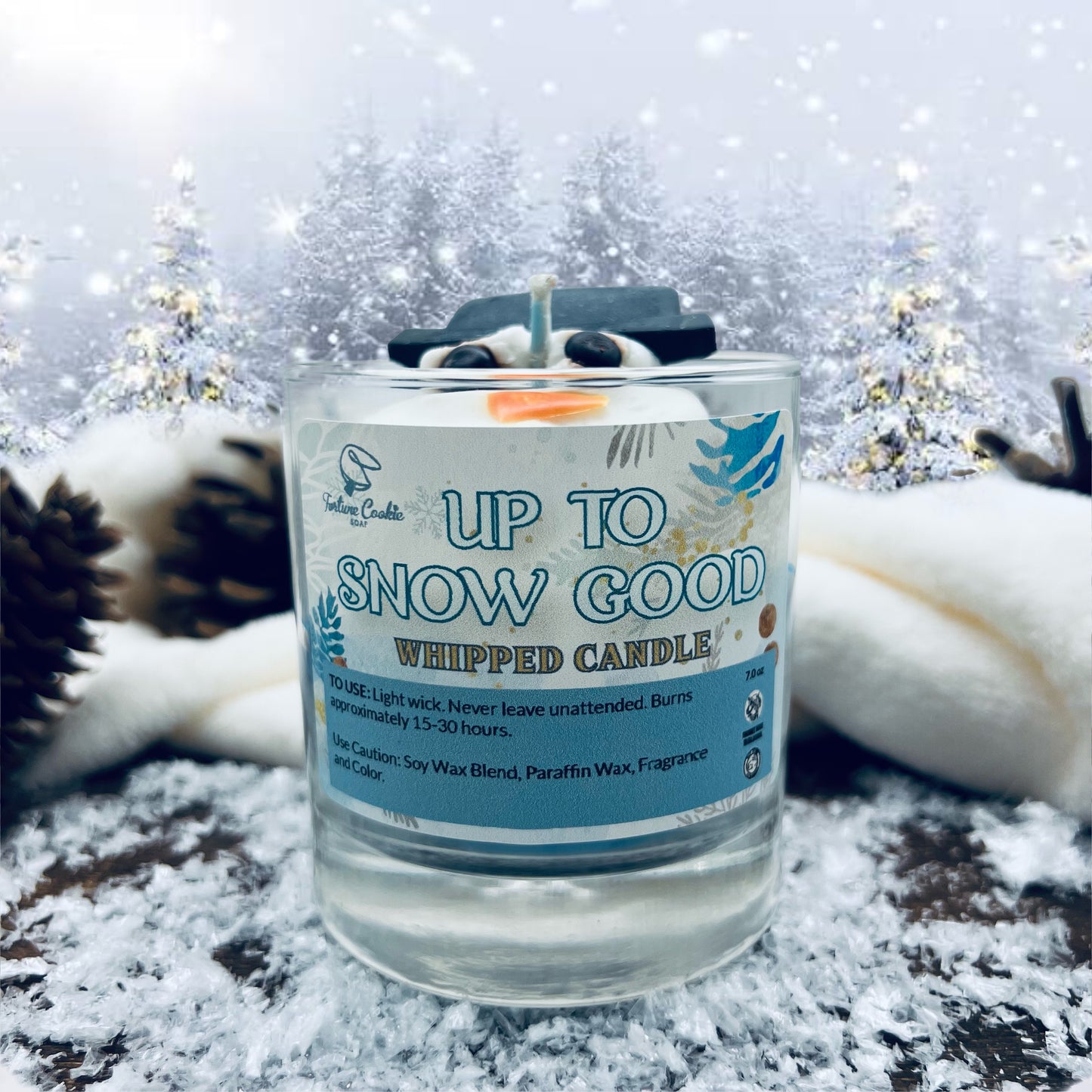 UP TO SNOW GOOD Whipped Candle