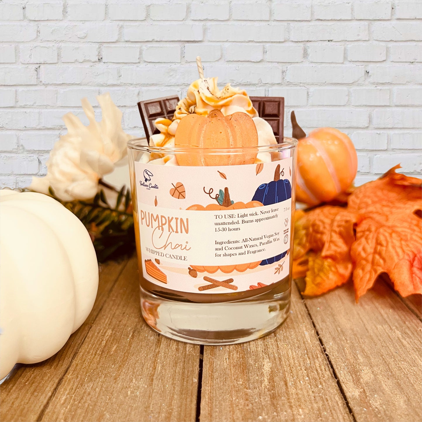 PUMPKIN CHAI Whipped Candle