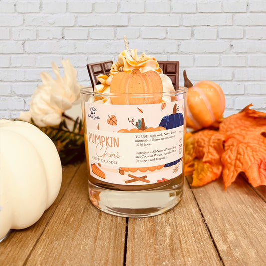 PUMPKIN CHAI Whipped Candle