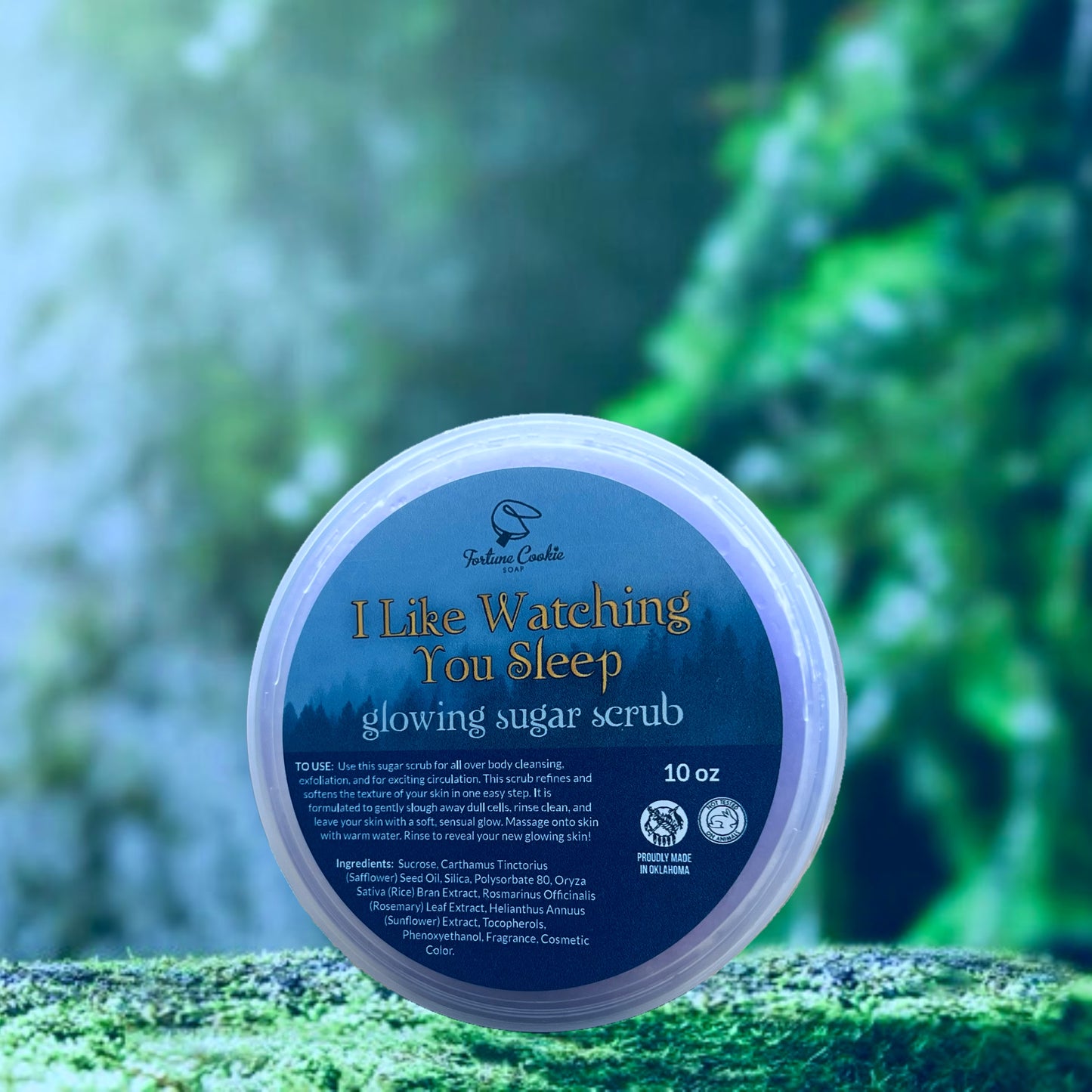 I LIKE WATCHING YOU SLEEP. Glowing Sugar Scrub