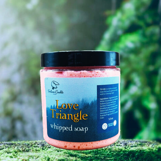 LOVE TRIANGLE Whipped Soap